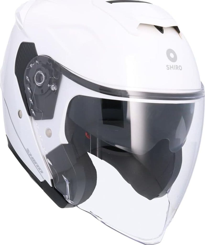 Shiro - Casco jet Capri bianco perla L in Autocategorizzazione Più Di Più Ideas - Casalnuovo di Napoli, commercioVirtuoso.it