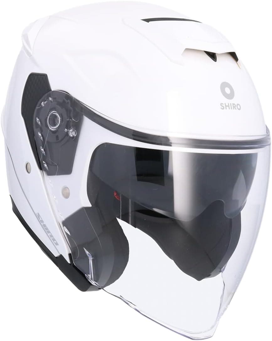 Shiro - Casco jet Capri bianco perla L in Autocategorizzazione Più Di Più Ideas - Casalnuovo di Napoli, commercioVirtuoso.it