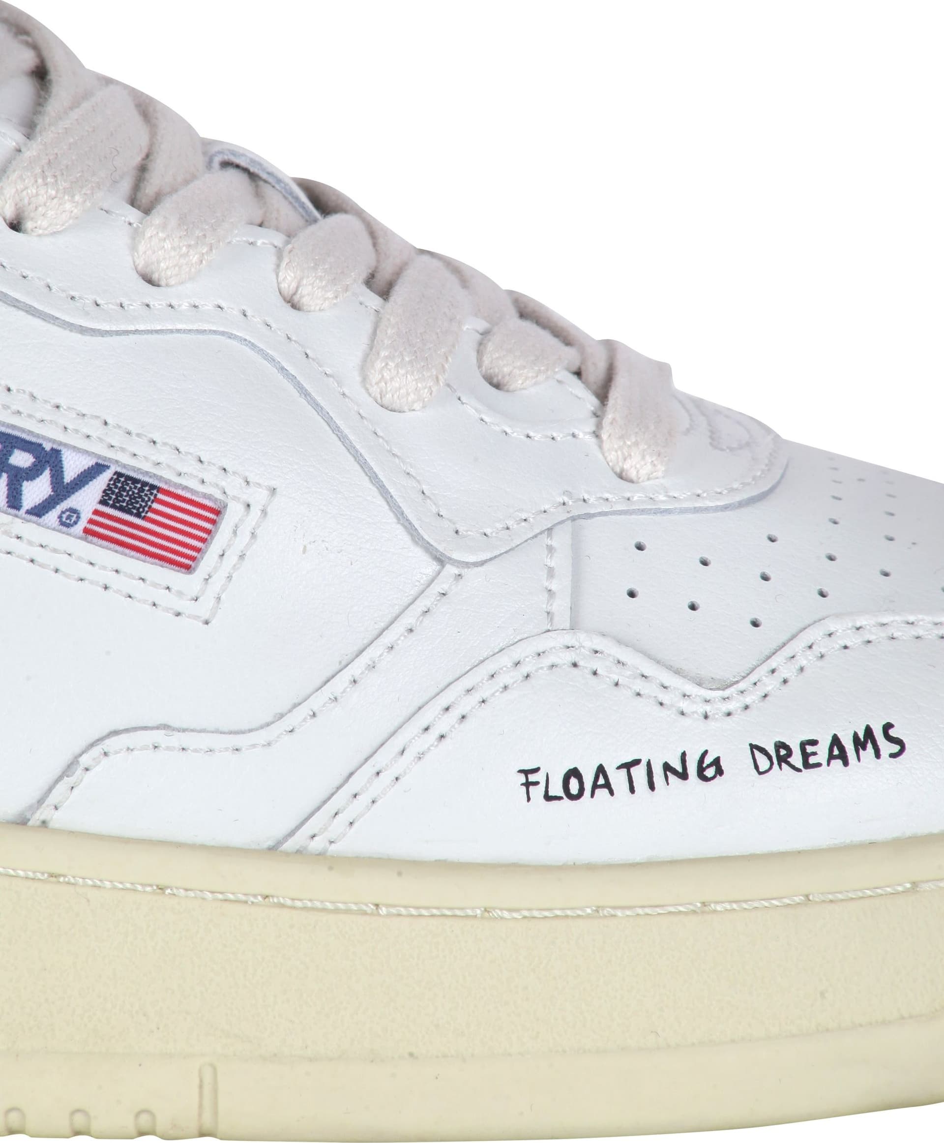 AUTRY Autry - Sneakers - 470534 - Bianco/Pesca da donna in Sneaker casual Drestige - Casamassima, commercioVirtuoso.it