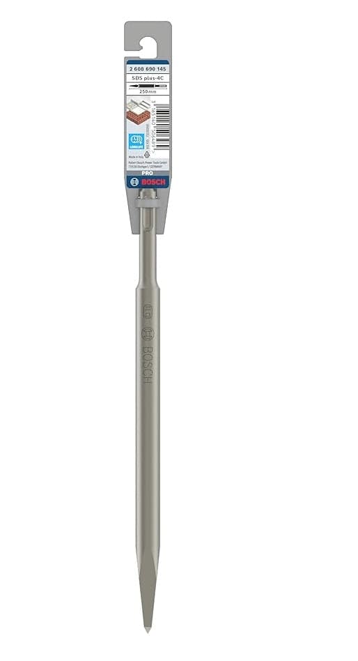 BOSCH -2608690145 - SCALPELLO PUNTA SDS-PLUS: 250mm in Scalpelli per muratura Stockdoc - Terni, commercioVirtuoso.it