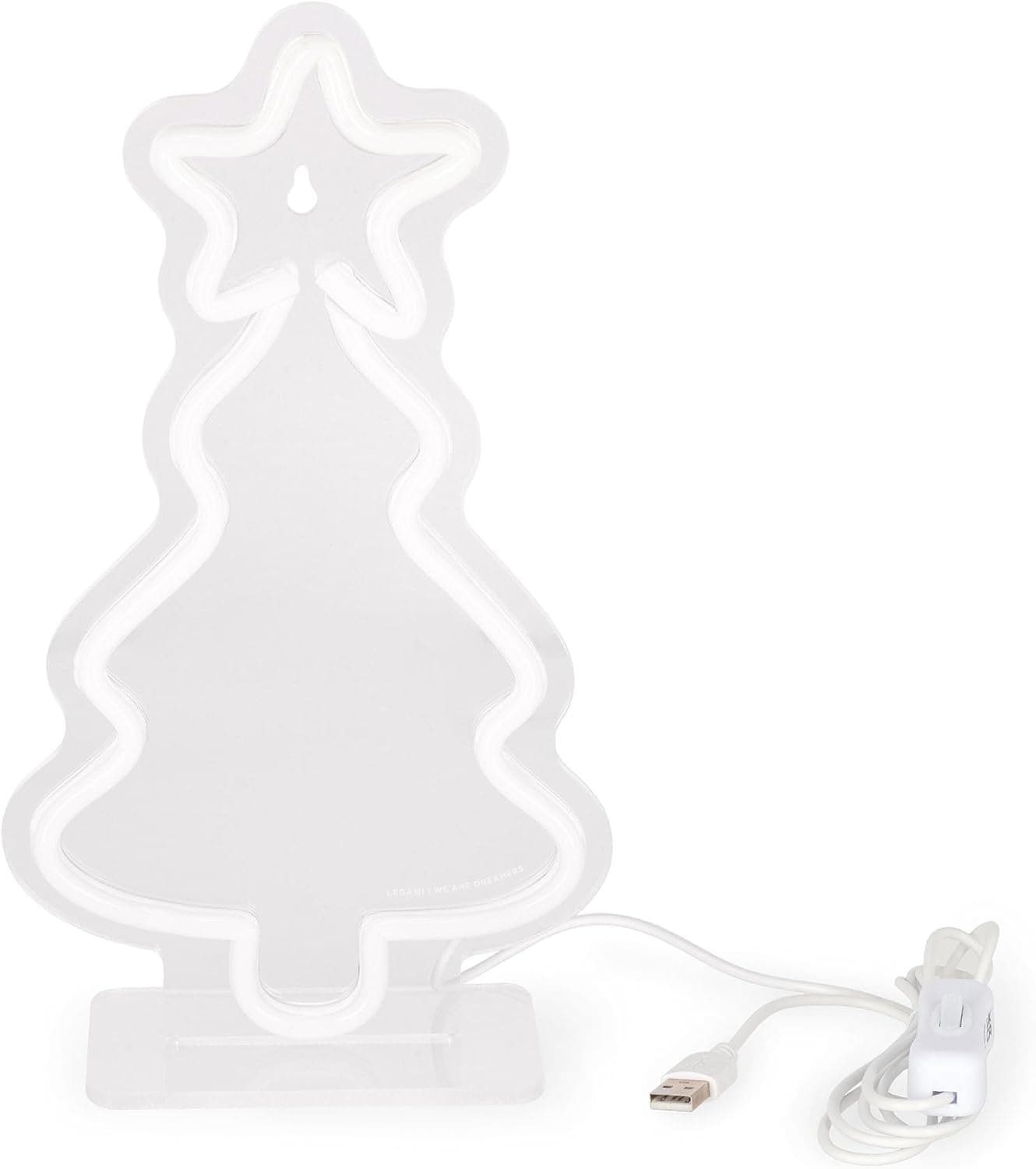 Legami Insegna Luminosa Led a Effetto Neon, Decorazione, For Indoor Use Only, Tema Xmas Tree in Lampadari Cartoleria Deja Vu - Crotone, commercioVirtuoso.it