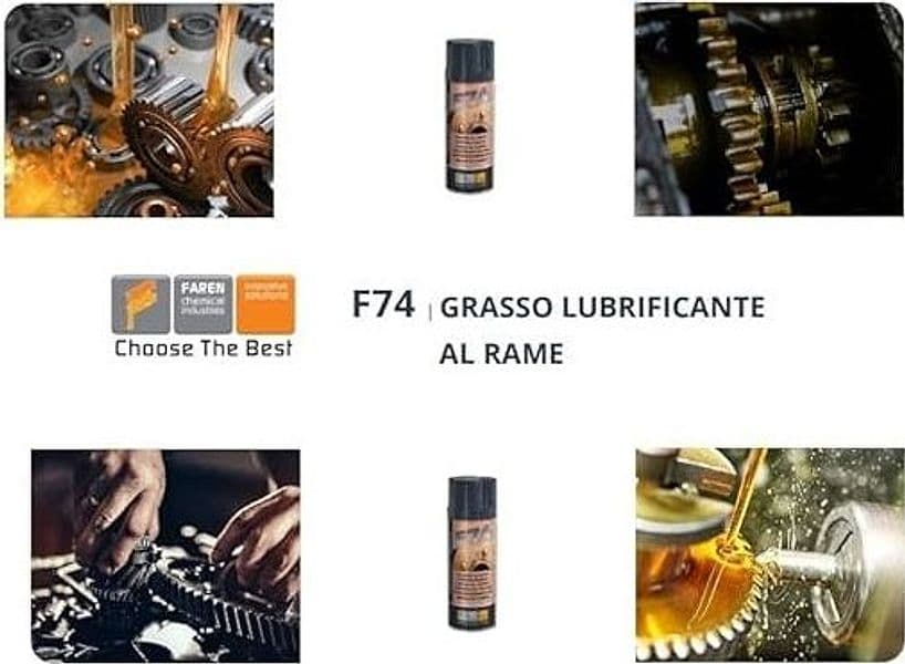 FAREN - F74 GRASSO RAME ALTE TEMP.400 in Lubrificanti Stockdoc - Terni, commercioVirtuoso.it