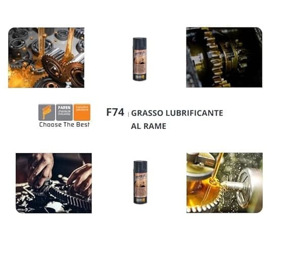 FAREN - F74 GRASSO RAME ALTE TEMP.400 in Lubrificanti Stockdoc - Terni, commercioVirtuoso.it