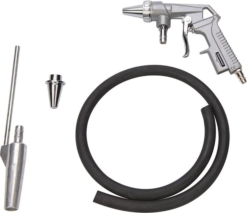 Kit di pistola pneumatica per sabbiatura e pulizia Silverline accessori inclusi in Accessori per compressori Eternal Brico - Ariano Irpino, commercioVirtuoso.it