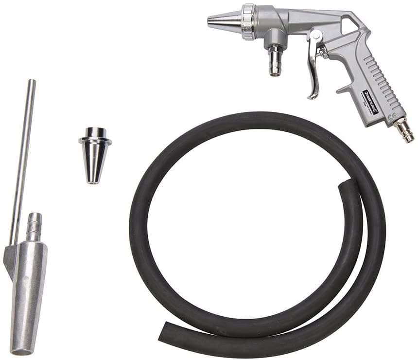 Kit di pistola pneumatica per sabbiatura e pulizia Silverline accessori inclusi in Accessori per compressori Eternal Brico - Ariano Irpino, commercioVirtuoso.it