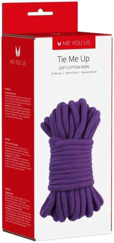 Corda bondage in morbido cotone viola 10 metri Me You US in prodotto Erosdom - Palmi, commercioVirtuoso.it