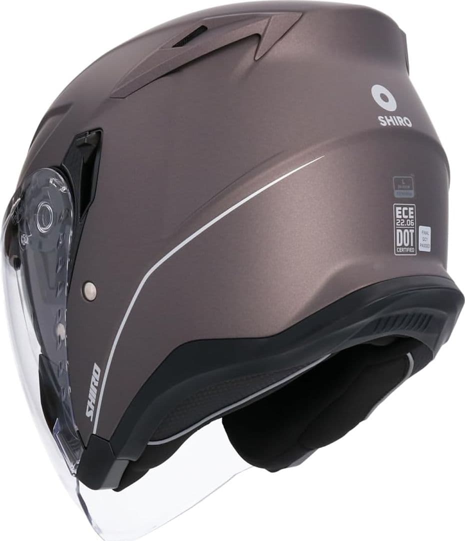 Shiro - Casco jet Capri grafite L in Autocategorizzazione Più Di Più Ideas - Casalnuovo di Napoli, commercioVirtuoso.it
