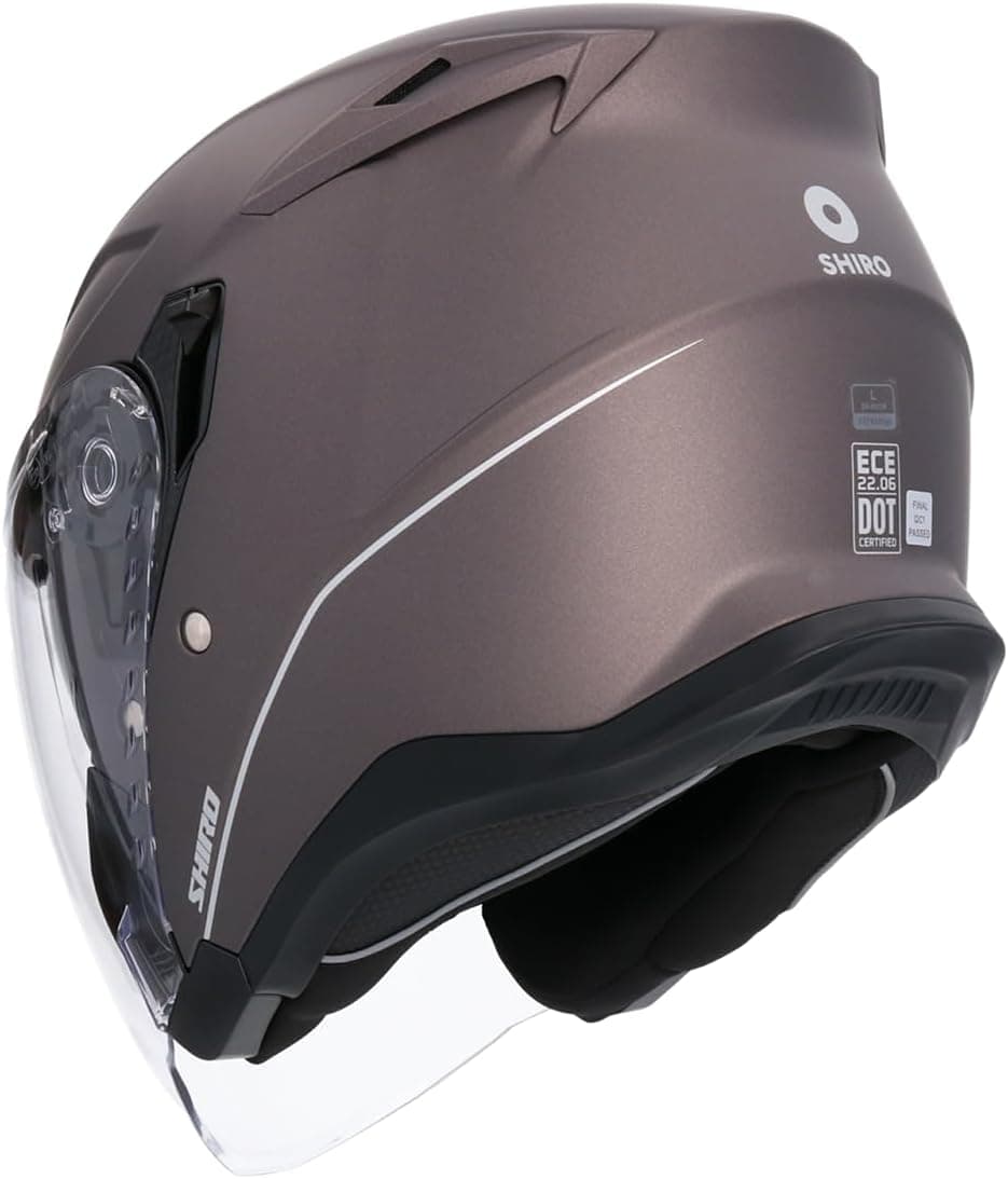 Shiro - Casco jet Capri grafite L in Autocategorizzazione Più Di Più Ideas - Casalnuovo di Napoli, commercioVirtuoso.it