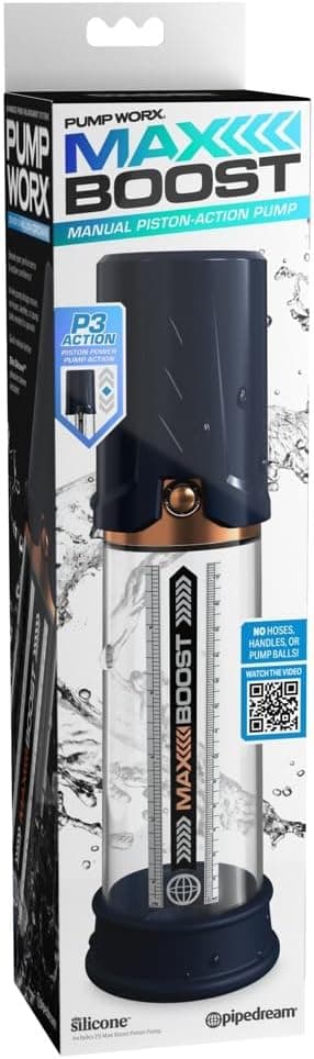 Max Boost pompa per il pene P3 action automatica potenziamento ingrandimento allenamento in prodotto Erosdom - Palmi, commercioVirtuoso.it
