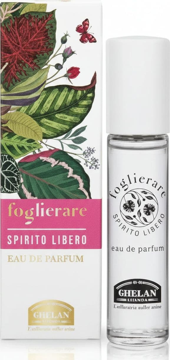 Helan, Foglierare, Spirito Libero - Profumo Donna dalla Fragranza Audace, Eau de Parfum con Note Floreali e Muschiate di Rosa, Gelsomino e Fiori Bianchi - Profumi Donna Vanigliati Boisé, 10 ml