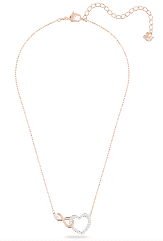 SWAROVSKI - Collana Swarovski Infinity Infinito e cuore, Bianca, Mix di finiture in Collane Alba Gioielli - Casoria, commercioVirtuoso.it