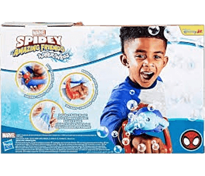 Hasbro - Spidey Water Web Guanto Sparabolle in Guanti Centro Bimbo - Siderno, commercioVirtuoso.it