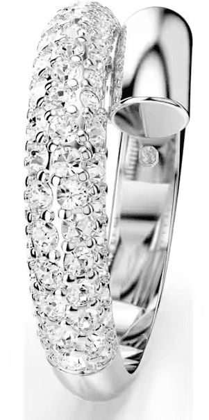 SWAROVSKI - Anello Dextera Bianco Placcato rodio in Anelli Alba Gioielli - Casoria, commercioVirtuoso.it