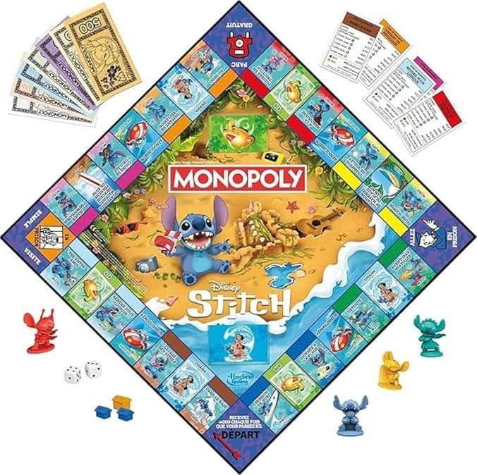 Hasbro - Gioco da tavolo Monopoly Stitch in Giochi di società Centro Bimbo - Siderno, commercioVirtuoso.it