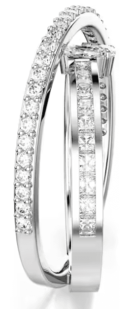 SWAROVSKI - Anello Hyperbola Taglio misto Bianco Placcato rodio in Anelli Alba Gioielli - Casoria, commercioVirtuoso.it