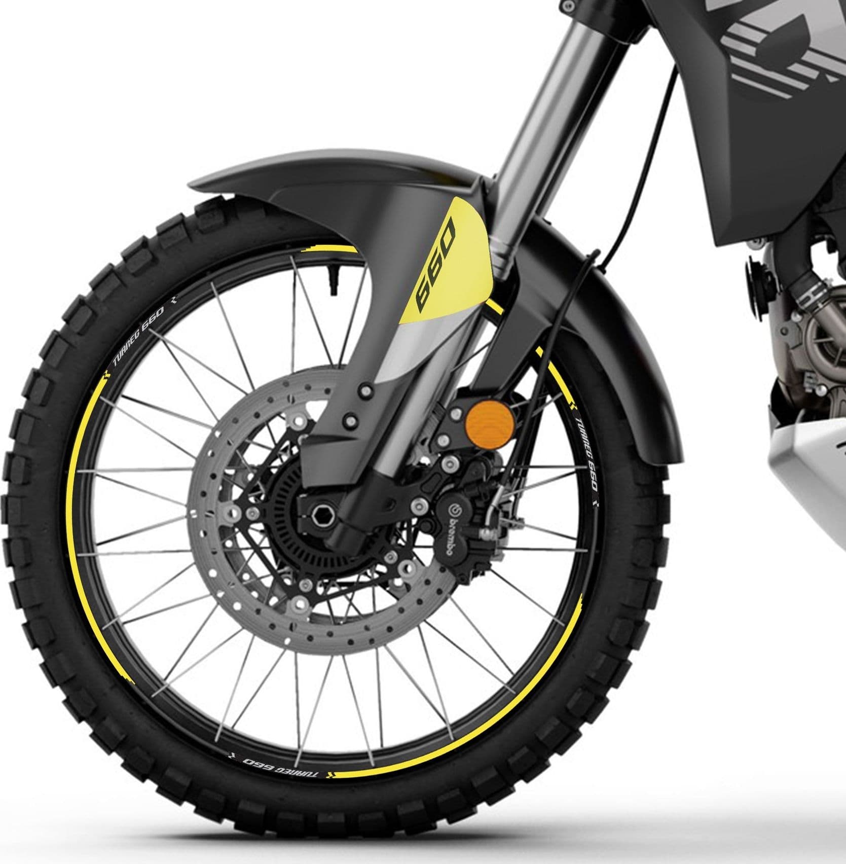 Kit strisce adesive per cerchi moto compatibili con Aprilia Tuareg 660 2022-2023 in Decalcomanie adesivi e magneti LabelBike - Bibbiano, commercioVirtuoso.it