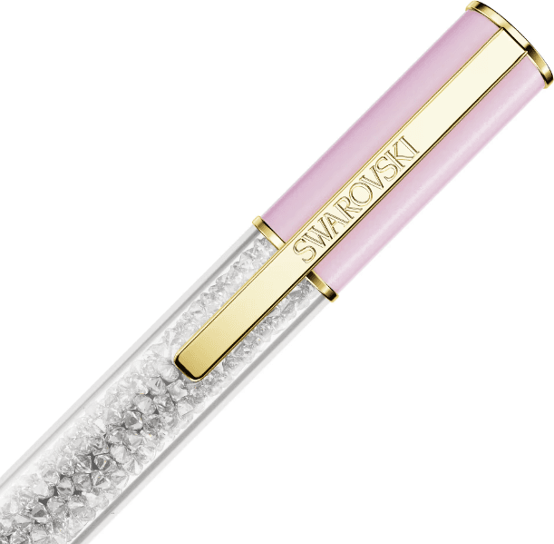 SWAROVSKI - Penna a sfera Crystalline Lustre Rosa, Placcato color oro in Penne a sfera Alba Gioielli - Casoria, commercioVirtuoso.it