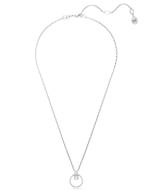 SWAROVSKI - Collana con Pendente Constella Taglio Round, Bianco, Placcato rodio in Collane Alba Gioielli - Casoria, commercioVirtuoso.it