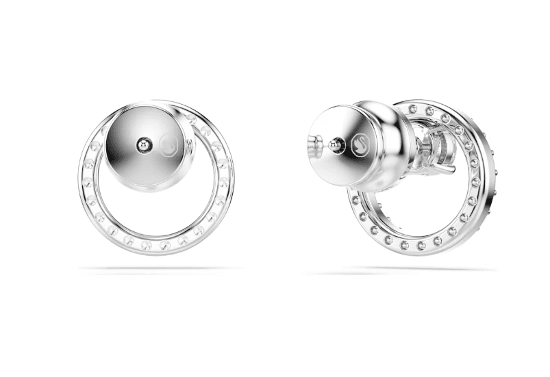 SWAROVSKI - Orecchini a lobo Constella Taglio Round, Bianchi, Placcato rodio in Orecchini Alba Gioielli - Casoria, commercioVirtuoso.it