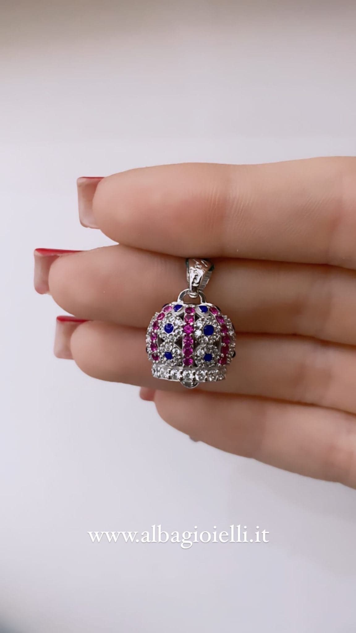 Mag Gioielli - Campanella Capri zirconata in Collane Alba Gioielli - Casoria, commercioVirtuoso.it