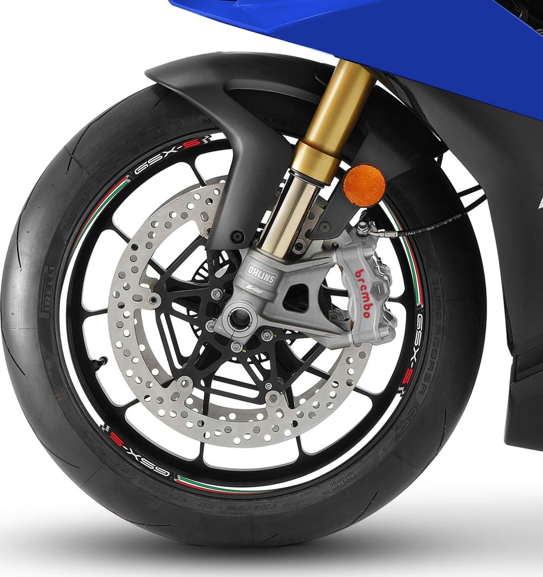 Kit strisce adesive per cerchi ruote 17" compatibili con Suzuki GSXS 950-1000 in Decalcomanie adesivi e magneti LabelBike - Bibbiano, commercioVirtuoso.it