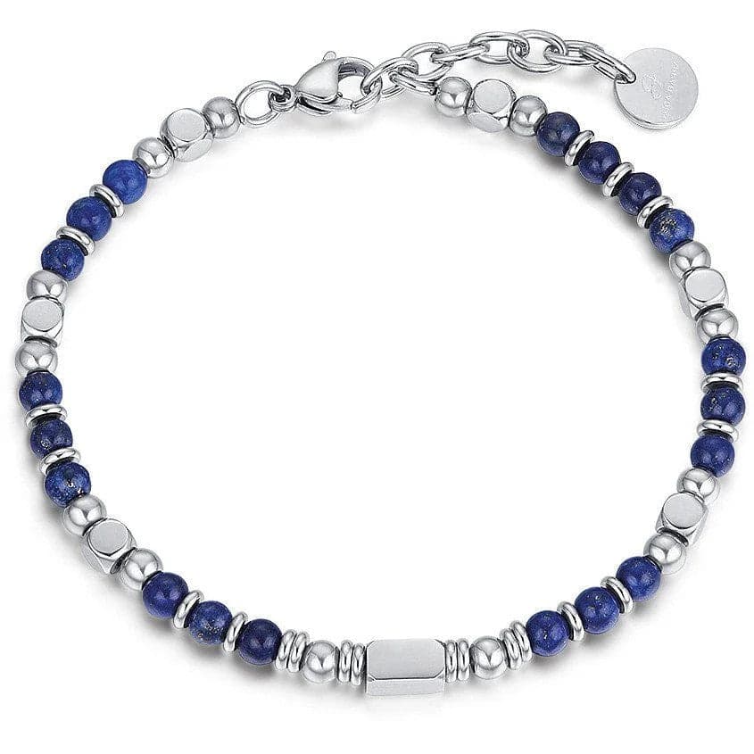Luca Barra - Bracciale con pietre lapis in Bracciali Alba Gioielli - Casoria, commercioVirtuoso.it