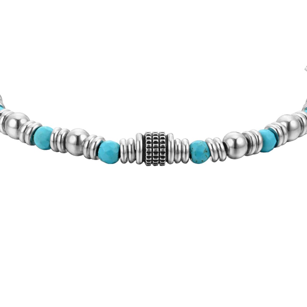 Luca Barra - Bracciale pietre turchesi in Bracciali Alba Gioielli - Casoria, commercioVirtuoso.it