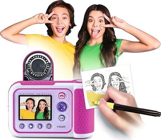 VTech - Macchina Fotografica Kidizoom Printcam Rosa in Fotocamere digitali Centro Bimbo - Siderno, commercioVirtuoso.it