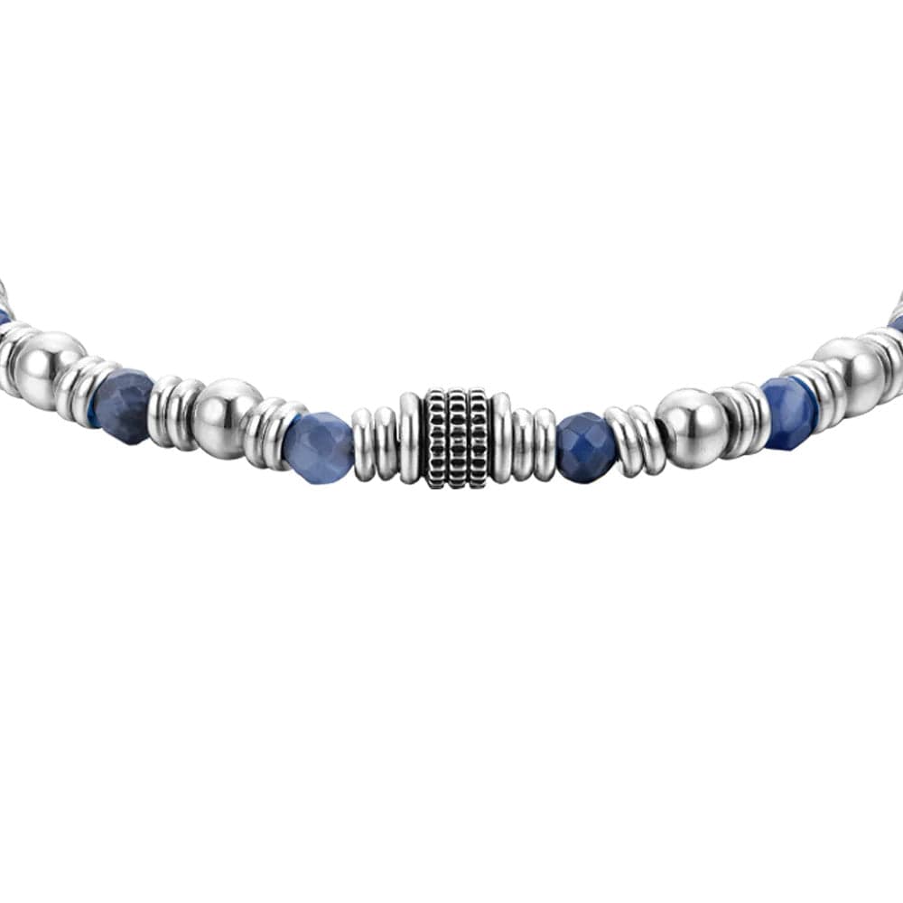 Luca Barra - Bracciale sodalite blu in Bracciali Alba Gioielli - Casoria, commercioVirtuoso.it