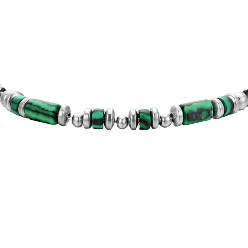Luca Barra - Bracciale malachite verde in Bracciali Alba Gioielli - Casoria, commercioVirtuoso.it