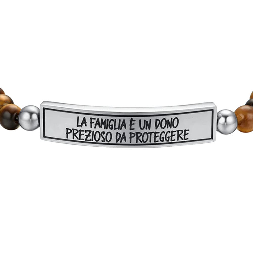 Luca Barra - Bracciale la famiglia è un dono prezioso da proteggere in Bracciali Alba Gioielli - Casoria, commercioVirtuoso.it
