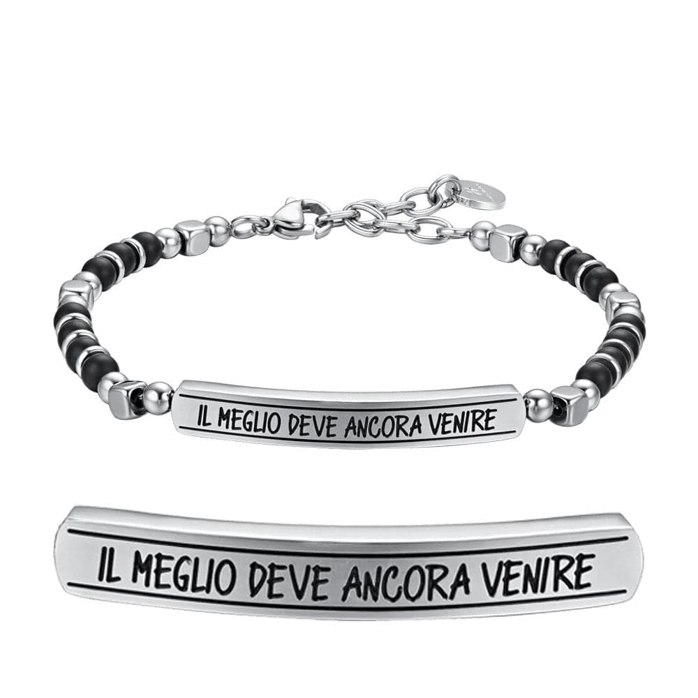 Luca Barra - Bracciale il meglio deve ancora venire in Bracciali Alba Gioielli - Casoria, commercioVirtuoso.it