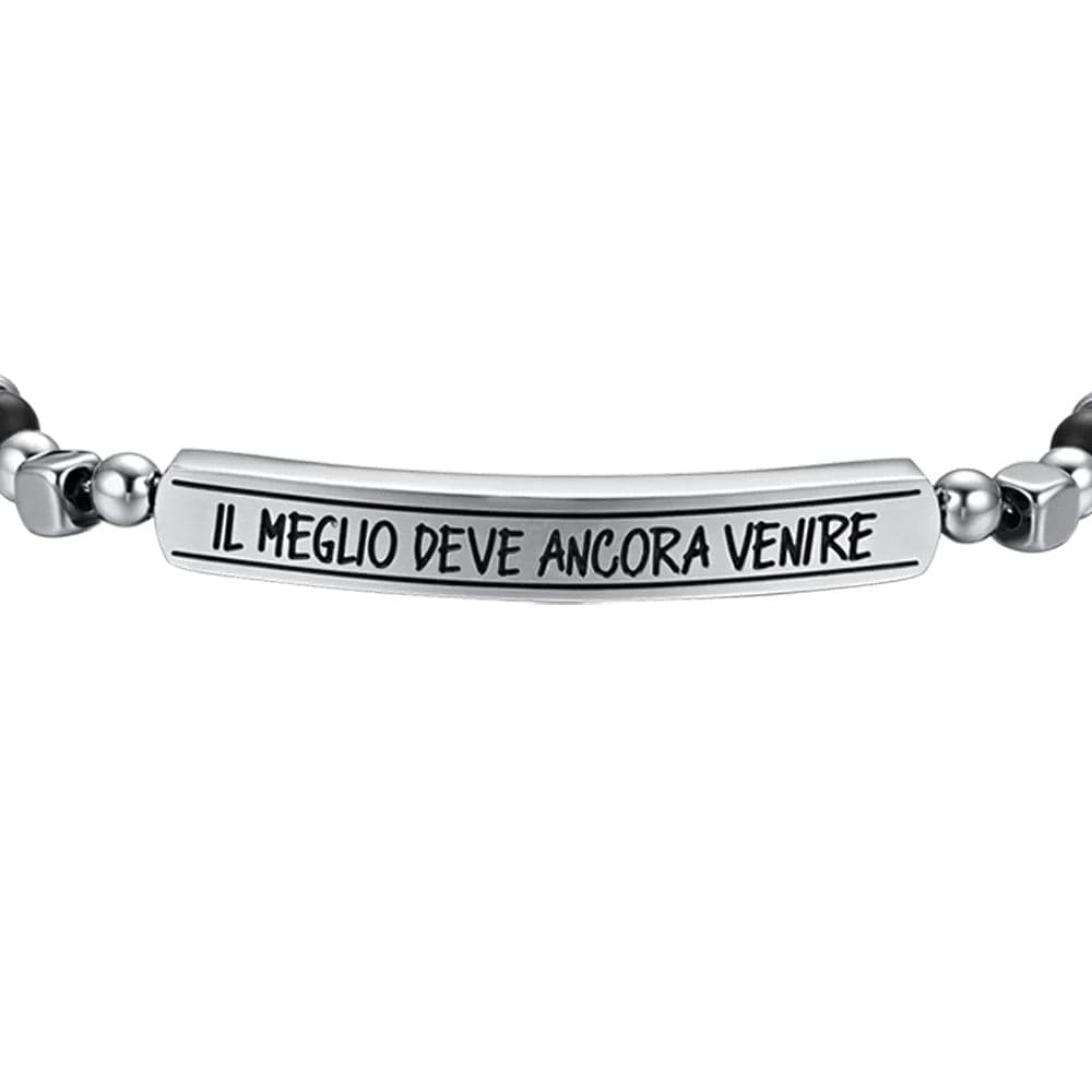 Luca Barra - Bracciale il meglio deve ancora venire in Bracciali Alba Gioielli - Casoria, commercioVirtuoso.it