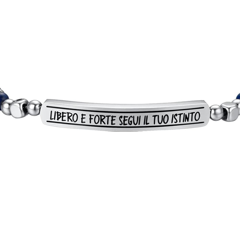 Luca Barra - Bracciale libero e forte segui il tuo istinto in Bracciali Alba Gioielli - Casoria, commercioVirtuoso.it