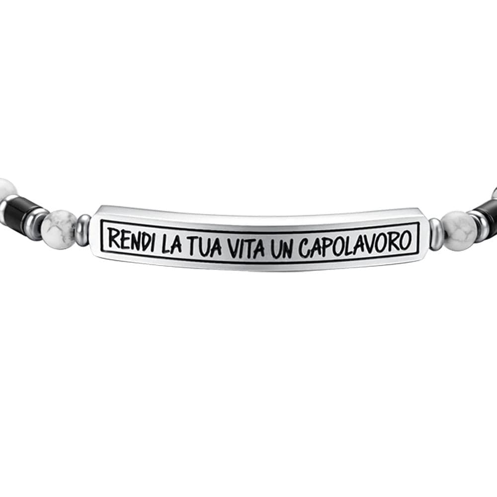 Luca Barra - Bracciale rendi la tua vita un capolavoro in Bracciali Alba Gioielli - Casoria, commercioVirtuoso.it