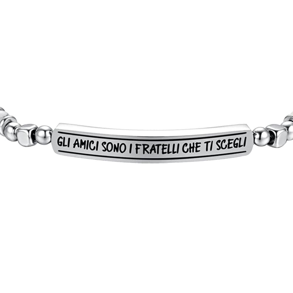 Luca Barra - Bracciale gli amici sono i fratelli che ti scegli in Bracciali Alba Gioielli - Casoria, commercioVirtuoso.it