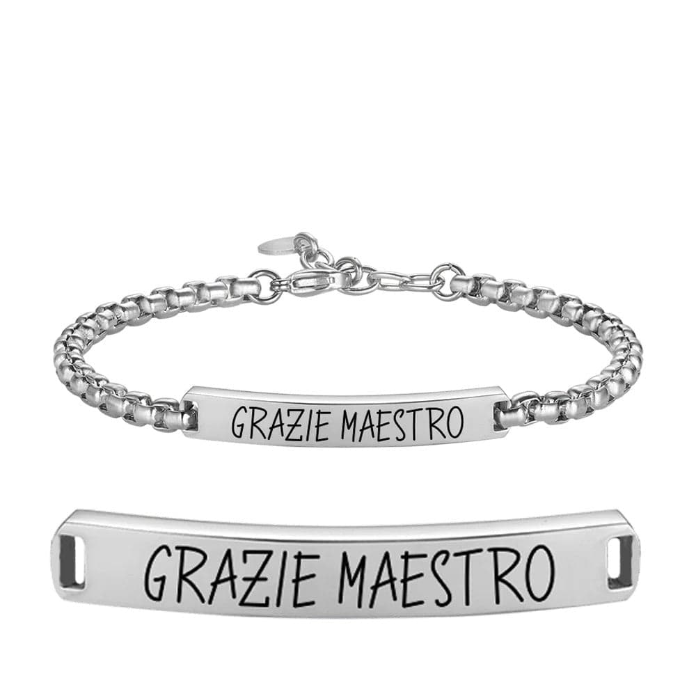 Luca Barra - Bracciale grazie maestro in Bracciali Alba Gioielli - Casoria, commercioVirtuoso.it