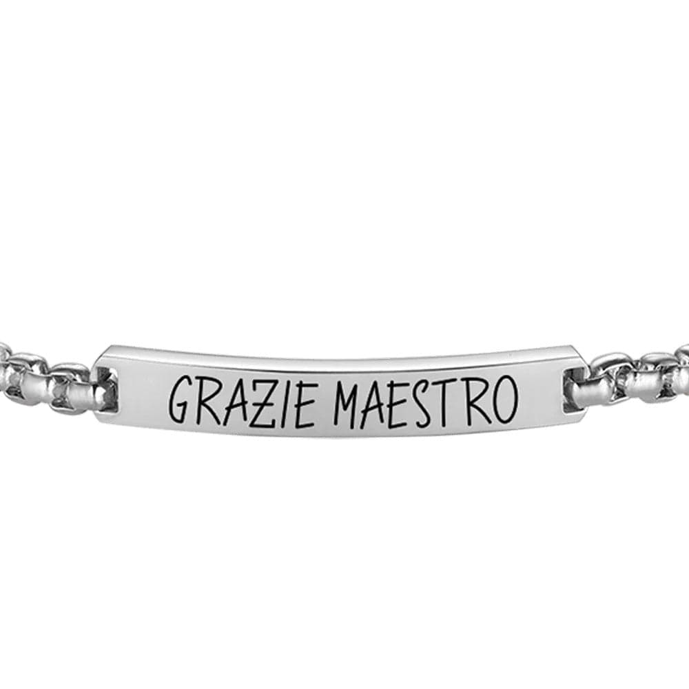 Luca Barra - Bracciale grazie maestro in Bracciali Alba Gioielli - Casoria, commercioVirtuoso.it