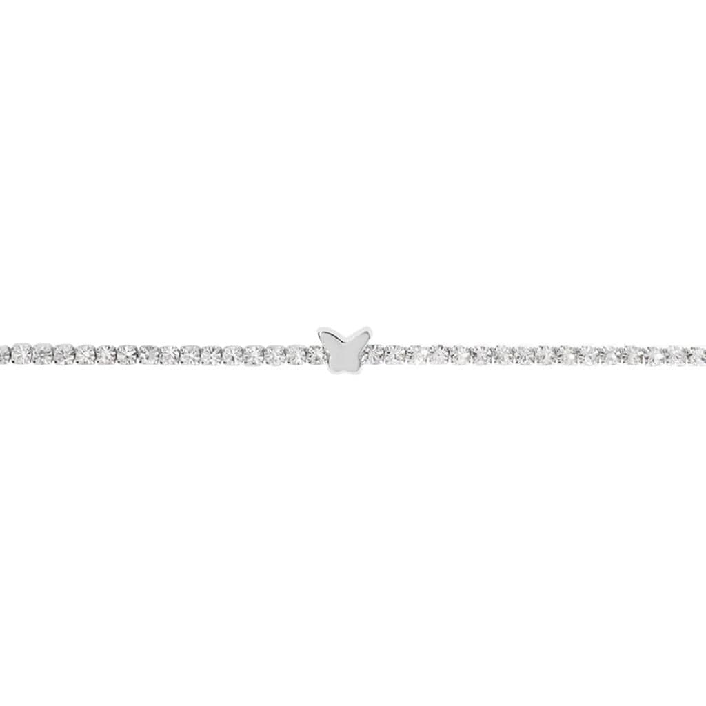 Stroili - Bracciale Tennis Romantic Shine Metallo Cristallo in Bracciali Alba Gioielli - Casoria, commercioVirtuoso.it
