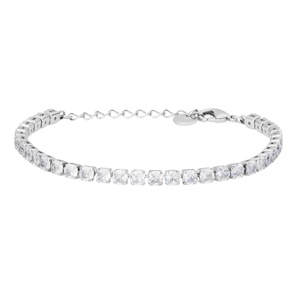 Stroili - Bracciale Tennis Romantic Shine Metallo Cristallo