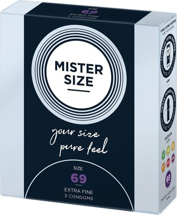 Mister Size - Profilattici 3pz 69 in Preservativi maschili Mettimelo.it - Casoria, commercioVirtuoso.it