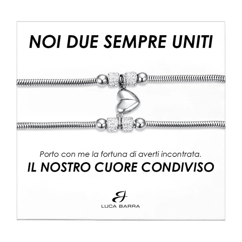 Luca Barra - Bracciali cuore calamitato in Bracciali Alba Gioielli - Casoria, commercioVirtuoso.it