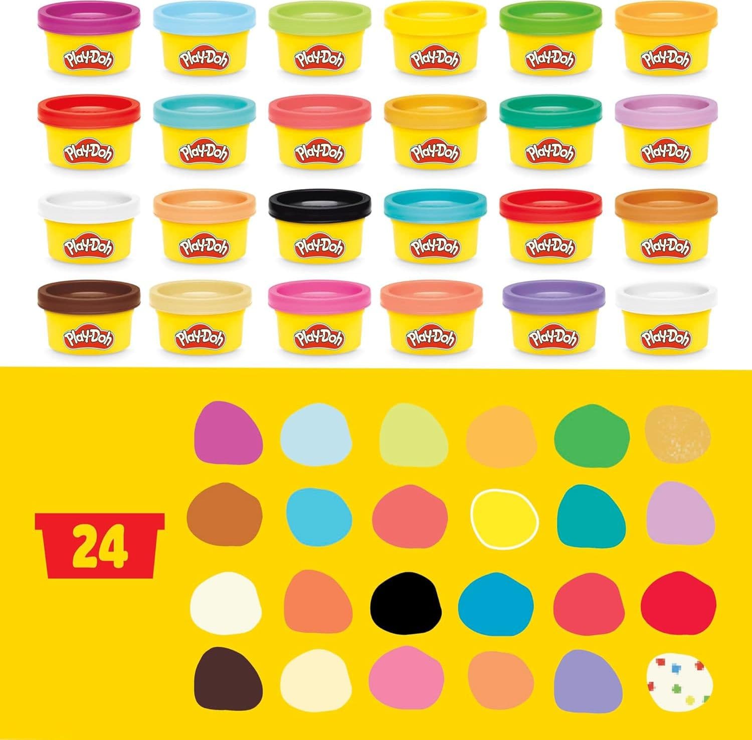 Hasbro - Play-Doh Calendario dell'Avvento in Argilla e pasta modellabile Centro Bimbo - Siderno, commercioVirtuoso.it