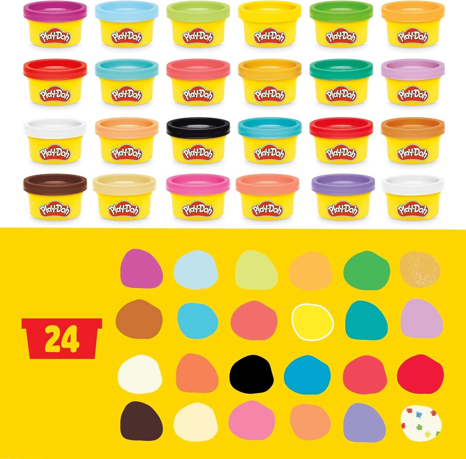 Hasbro - Play-Doh Calendario dell'Avvento in Argilla e pasta modellabile Centro Bimbo - Siderno, commercioVirtuoso.it