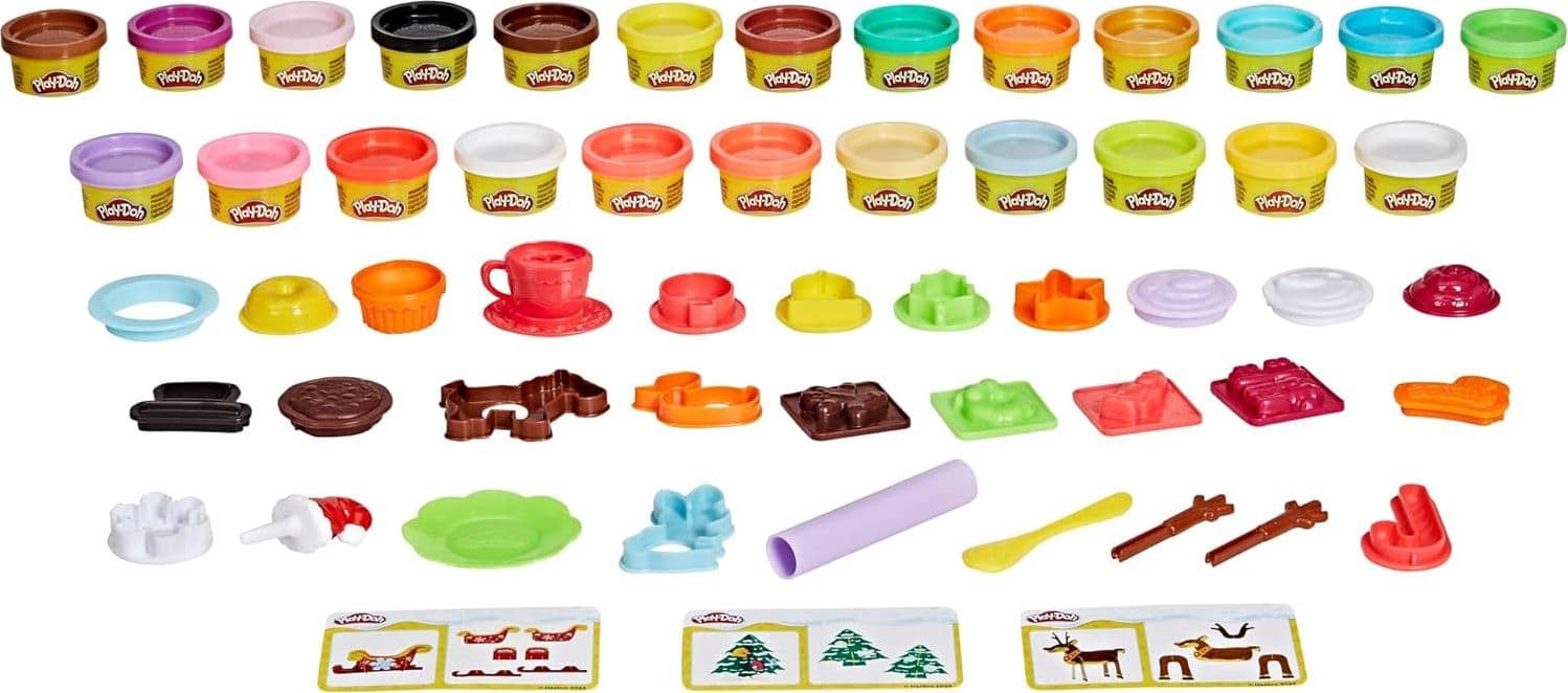 Hasbro - Play-Doh Calendario dell'Avvento in Argilla e pasta modellabile Centro Bimbo - Siderno, commercioVirtuoso.it