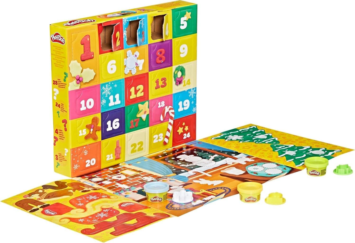 Hasbro - Play-Doh Calendario dell'Avvento in Argilla e pasta modellabile Centro Bimbo - Siderno, commercioVirtuoso.it