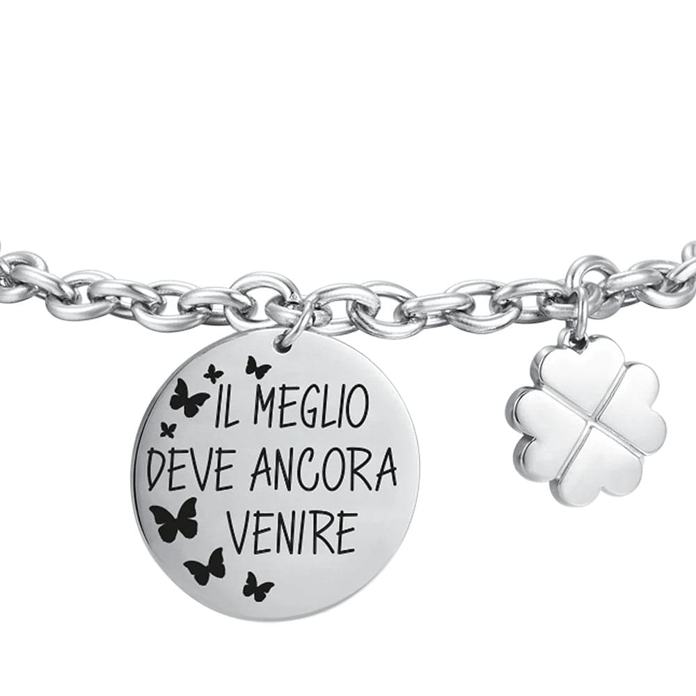 Luca Barra - Bracciale il meglio deve ancora venire in Bracciali Alba Gioielli - Casoria, commercioVirtuoso.it