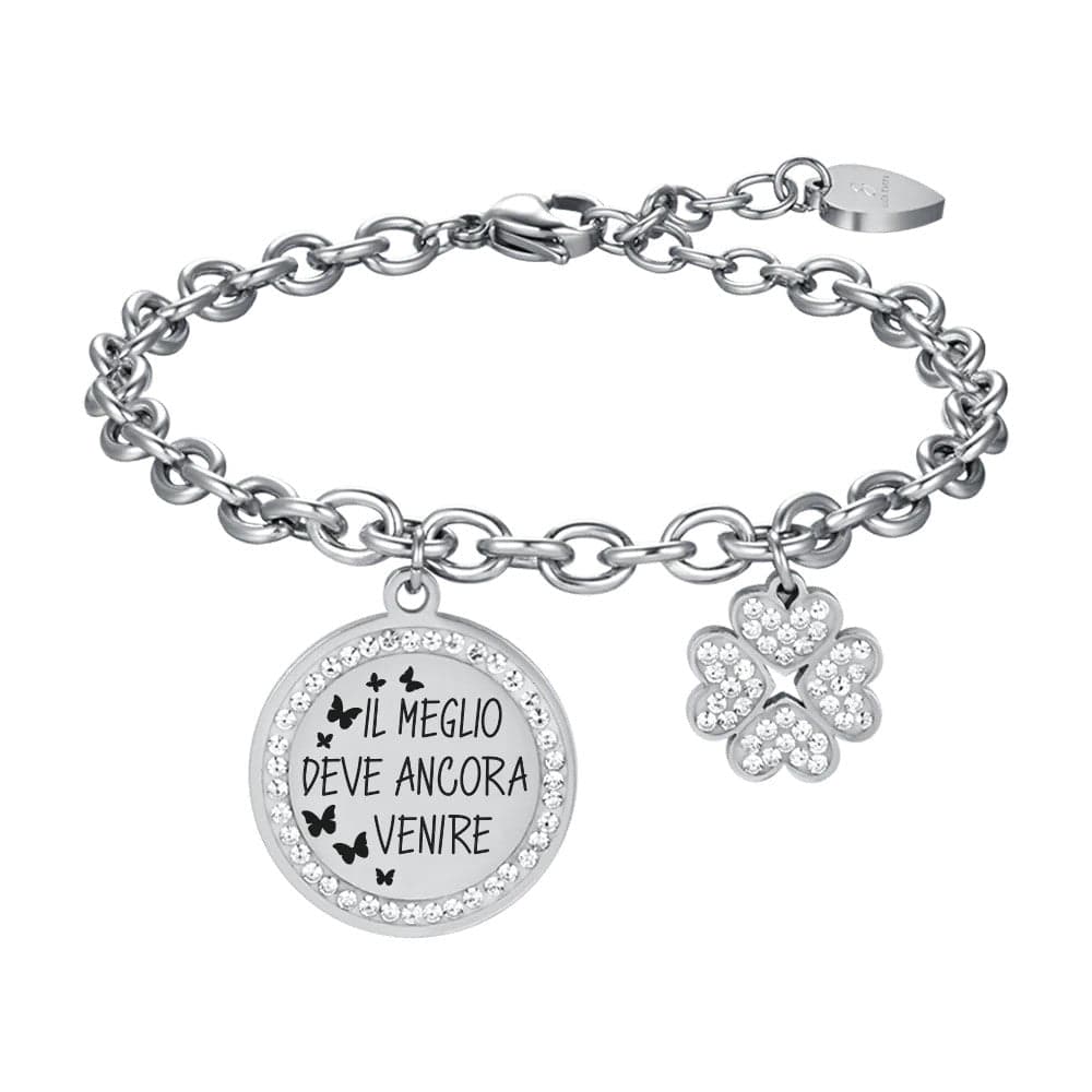 Luca Barra - Bracciale il meglio deve ancora venire in Bracciali Alba Gioielli - Casoria, commercioVirtuoso.it