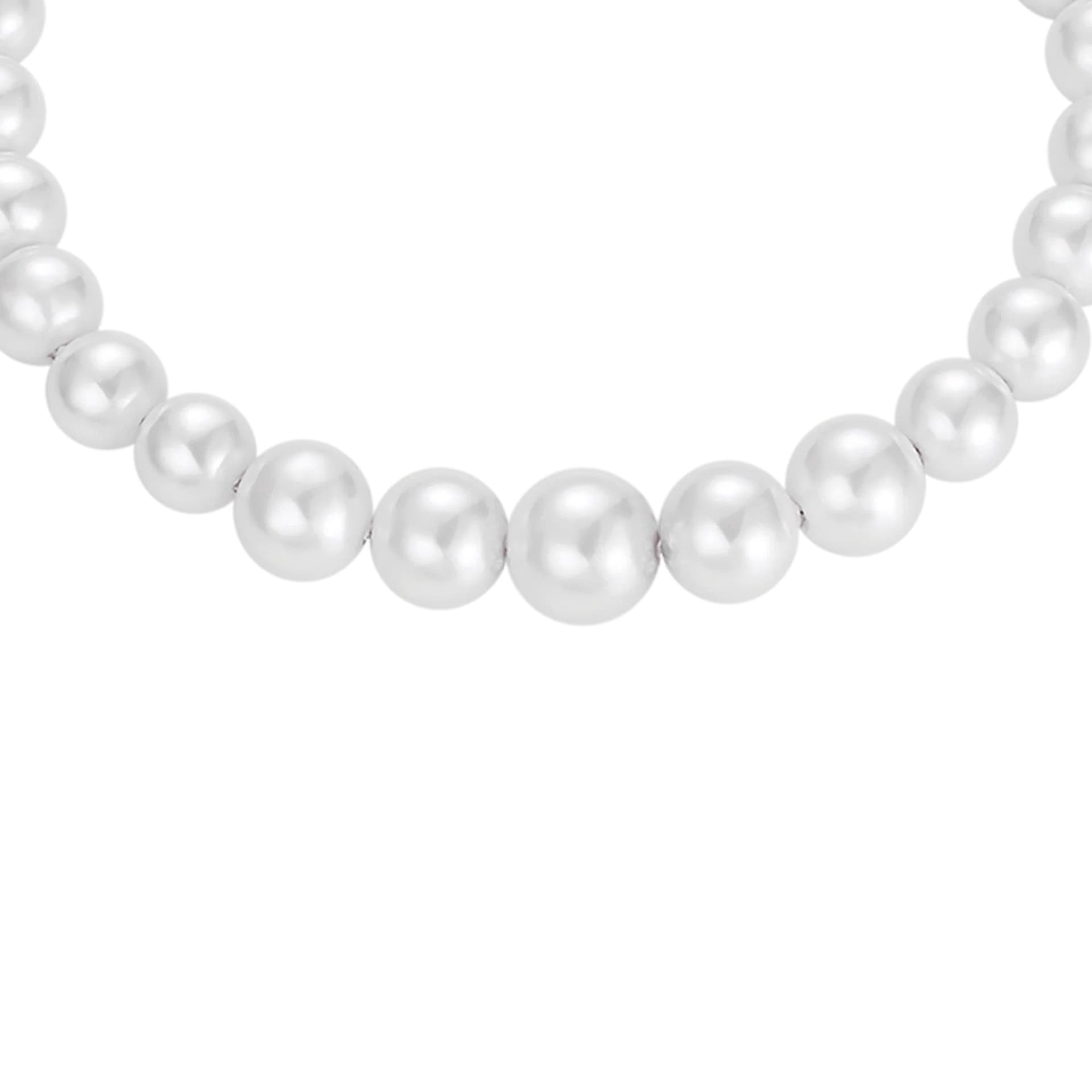 Luca Barra - Bracciale di perle bianche in Bracciali Alba Gioielli - Casoria, commercioVirtuoso.it