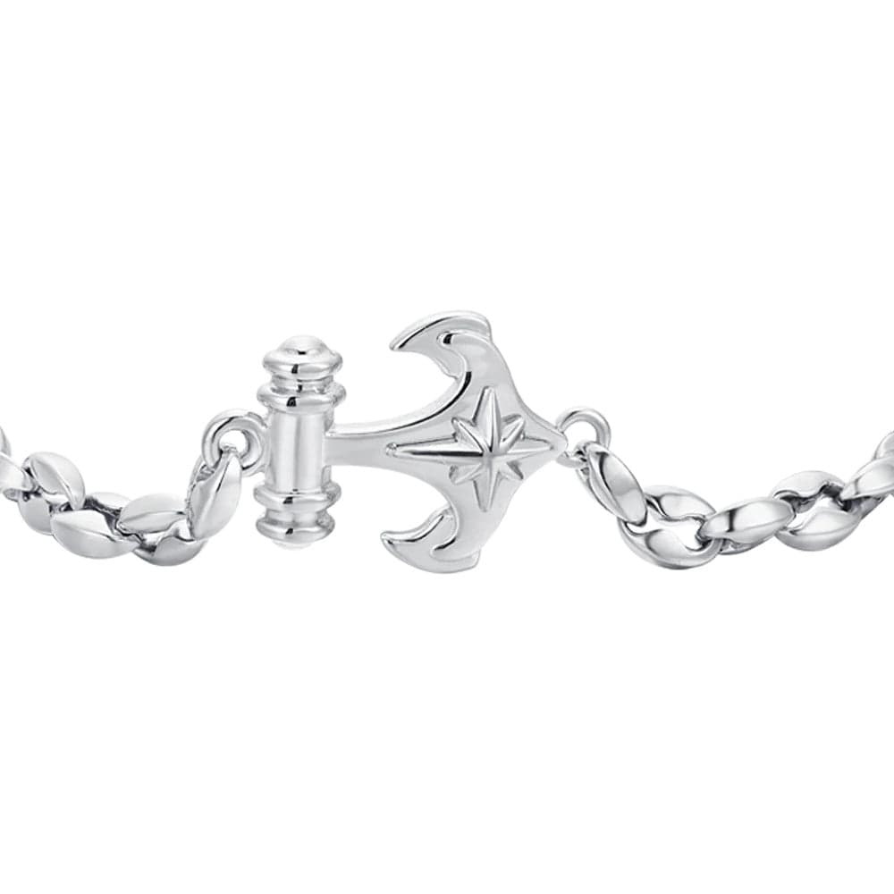 Luca Barra - Bracciale  ancora e rosa dei venti in Bracciali Alba Gioielli - Casoria, commercioVirtuoso.it